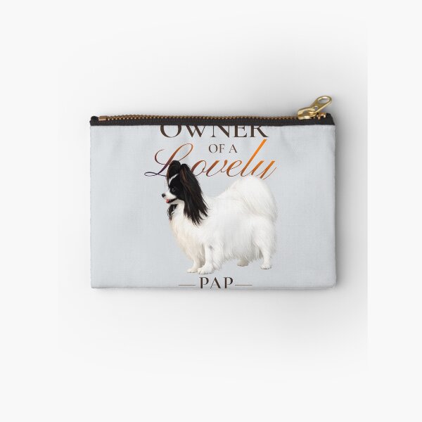 Item preview, Owner of a Lovely Pap – Black and White Papillon Lover designed and sold by PapillonArtStudio.