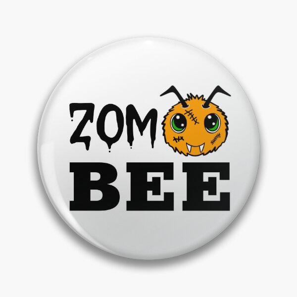 Item preview, Zombee Halloween Zombie Pun designed and sold by Sartoris Art.