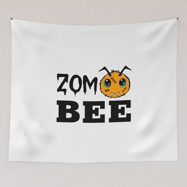 Item preview, Zombee Halloween Zombie Pun designed and sold by Sartoris Art.