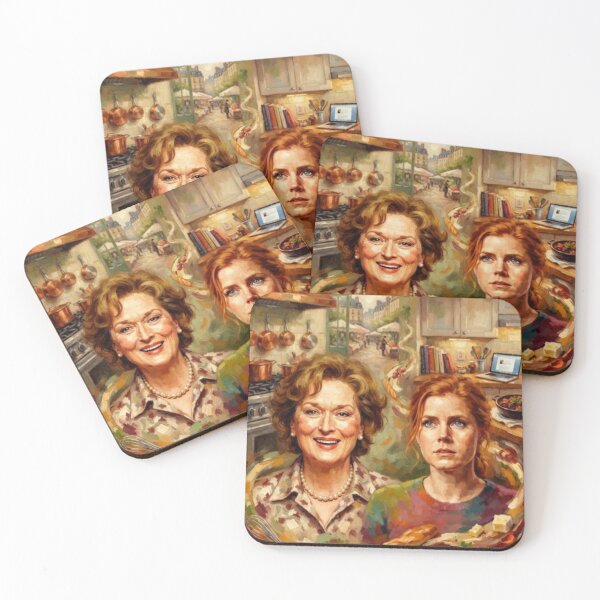 Item preview, Julie & Julia Culinary Drama Fine Art Tribute designed and sold by Art's Diner.