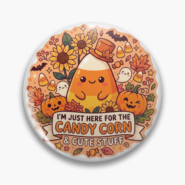 Item preview, Cute Candy Corn Halloween Sticker designed and sold by Divinedesignbydulce.