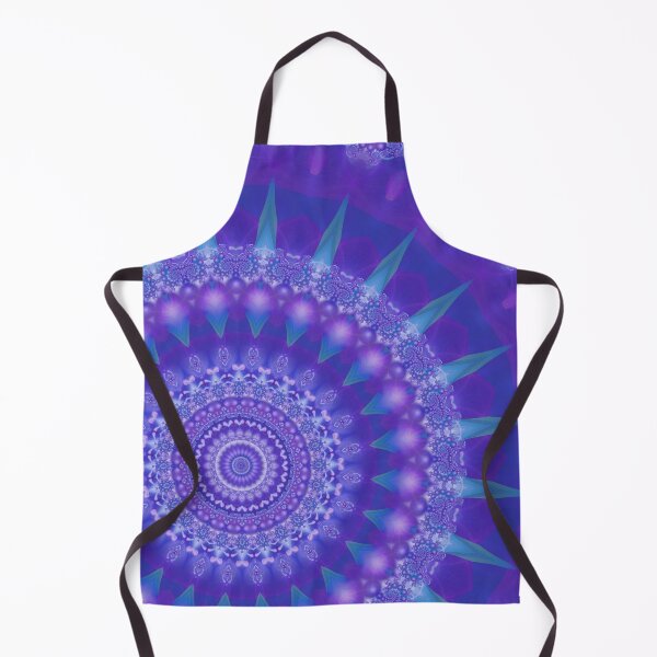 Item preview, Deep Purple Fractal Mandala designed and sold by Kelly Dietrich Mandala & Fractal Art.