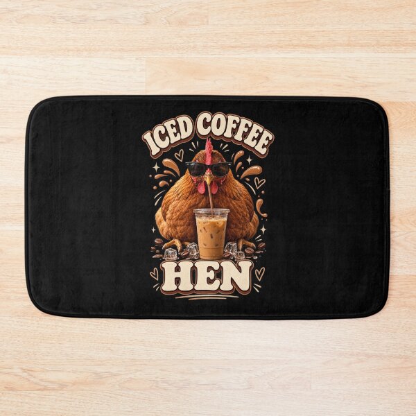 Item preview, Iced Coffee Hen designed and sold by EnchantedOwl.