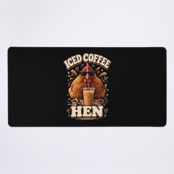Item preview, Iced Coffee Hen designed and sold by EnchantedOwl.