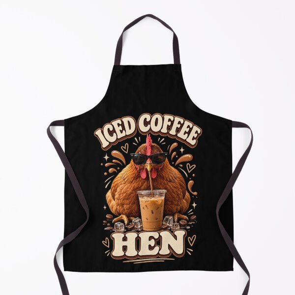 Item preview, Iced Coffee Hen designed and sold by EnchantedOwl.