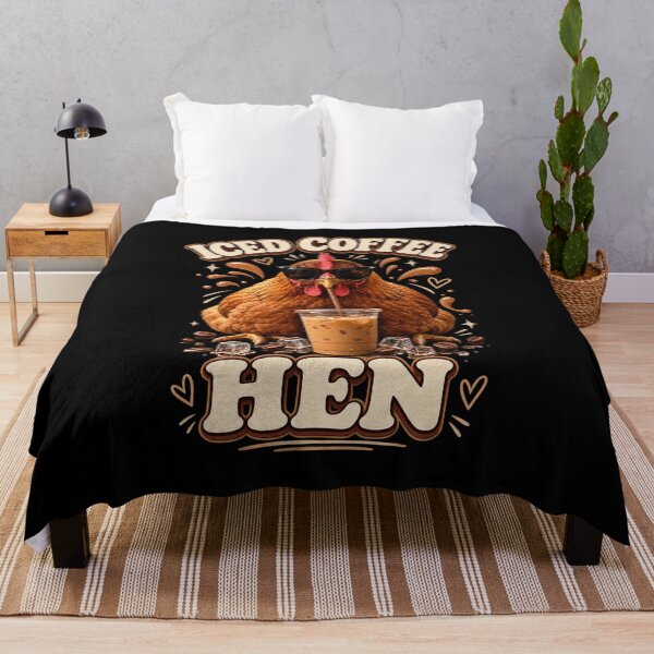 Item preview, Iced Coffee Hen designed and sold by EnchantedOwl.