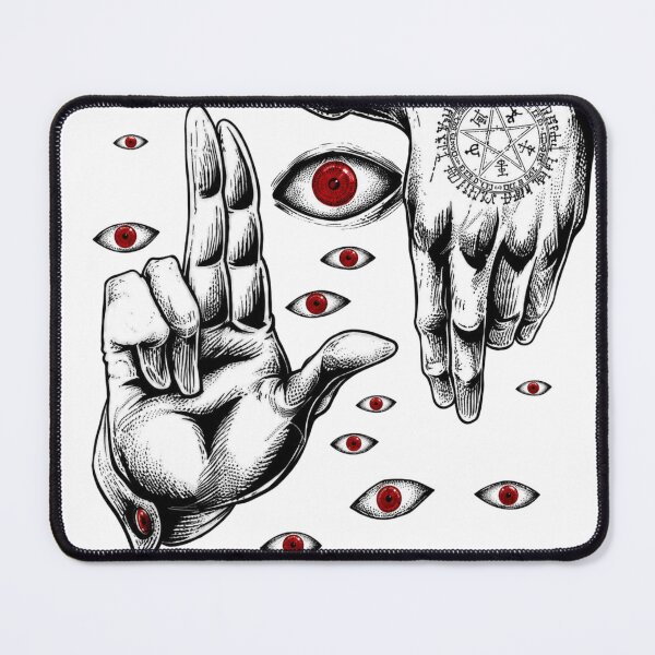 Item preview, Occult Hands and Watching Eyes designed and sold by ZenOtaku Lab.