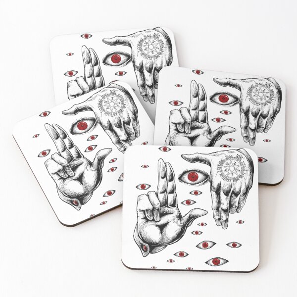 Item preview, Occult Hands and Watching Eyes designed and sold by ZenOtaku Lab.