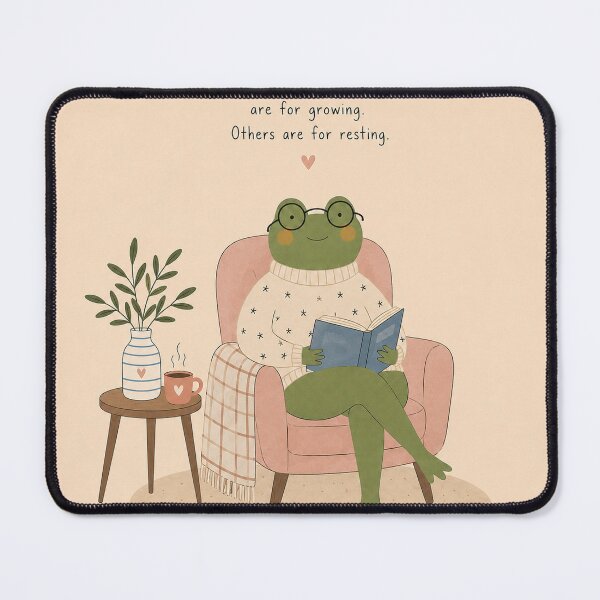 Item preview, Frog cute saying some days are for growing.others are for resting designed and sold by patricijasojat.