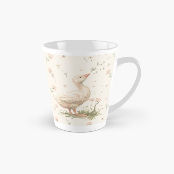 Item preview, Dreamy Goose Blowing Dandelion Seeds Watercolor designed and sold by GoodOldPrints4.