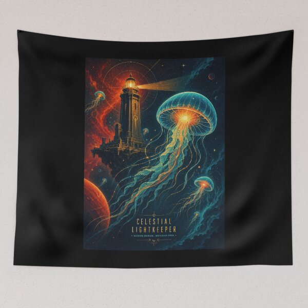 Item preview, Beacon of the Cosmic Tide designed and sold by Sketchlegacy.