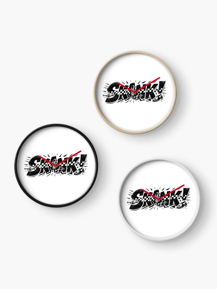 Thumbnail 3 of 4, Clock, Skank! designed and sold by RudeBeatCo.
