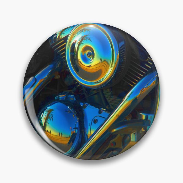 Item preview, motor de motocicleta al atardecer designed and sold by Gallery one.