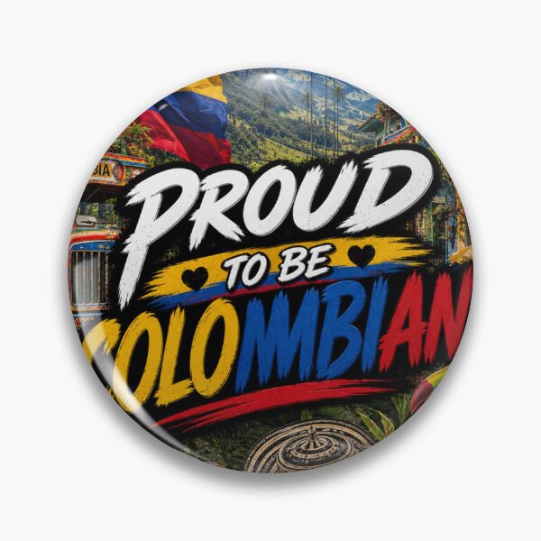 Item preview, Proud To Be Colombian | Colombia Culture & Heritage designed and sold by GlitchThreads.