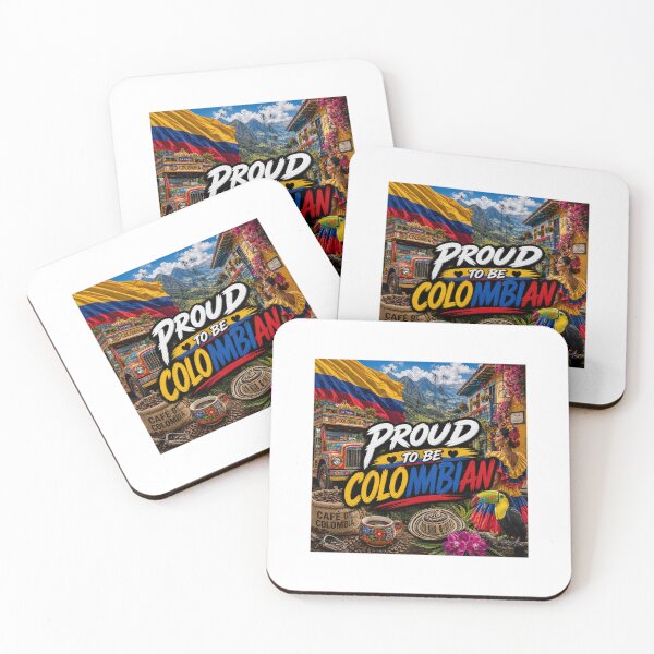 Item preview, Proud To Be Colombian | Colombia Culture & Heritage designed and sold by GlitchThreads.