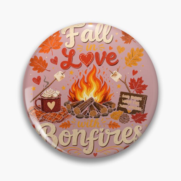Item preview, Fall in Love with Bonfires designed and sold by Pixel-Lair.
