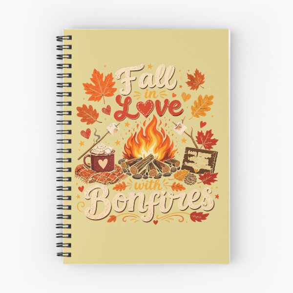 Item preview, Fall in Love with Bonfires designed and sold by Pixel-Lair.