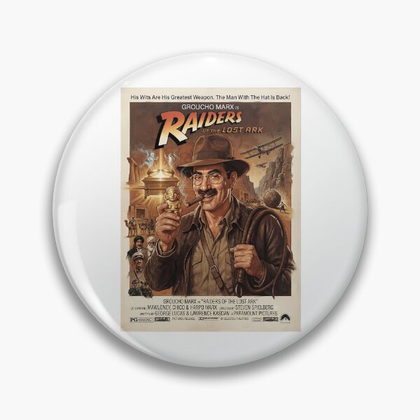 Item preview, What If Groucho Marx Is Indiana Jones designed and sold by aca-riolaus.