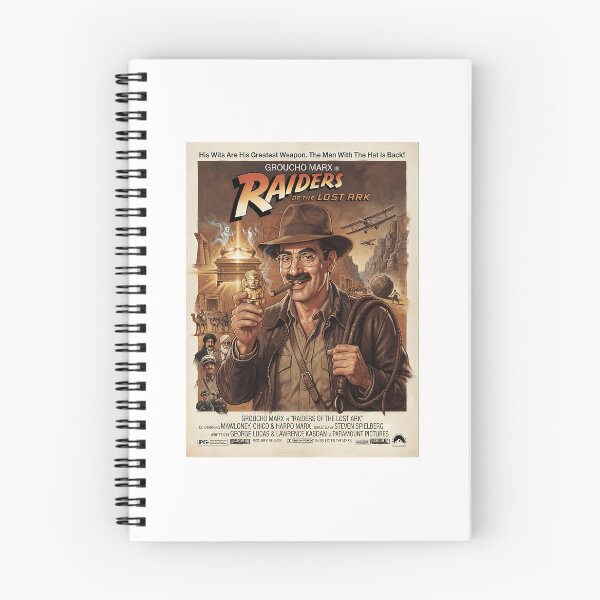 Item preview, What If Groucho Marx Is Indiana Jones designed and sold by aca-riolaus.