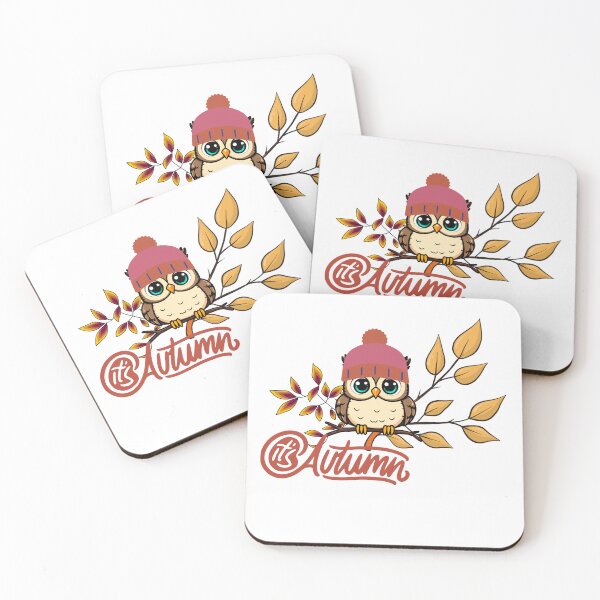 Item preview, Owl About Autumn – Cute Fall Vibes designed and sold by soprinted.