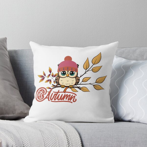 Item preview, Owl About Autumn – Cute Fall Vibes designed and sold by soprinted.