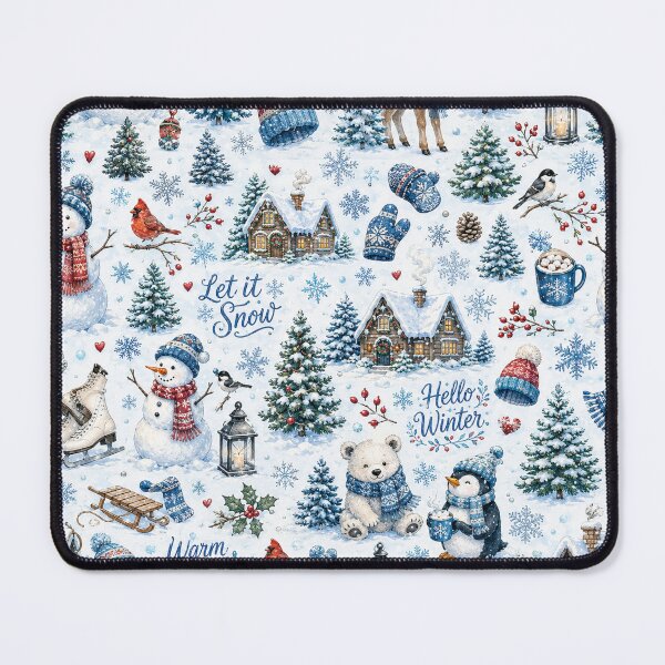 Item preview, Watercolor Winter Wonderland designed and sold by Military Insignia Products.