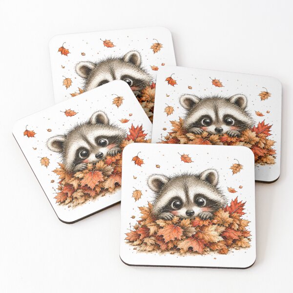 Item preview,  Rusty the Recess Leaf Pile Raccoon designed and sold by Step & Stow.