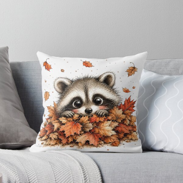 Item preview,  Rusty the Recess Leaf Pile Raccoon designed and sold by Step & Stow.