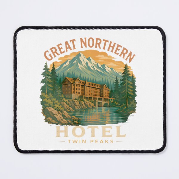 Item preview, Great Northern Hotel Vintage Twin Peaks designed and sold by Amber Thomas.