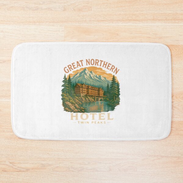 Item preview, Great Northern Hotel Vintage Twin Peaks designed and sold by Amber Thomas.