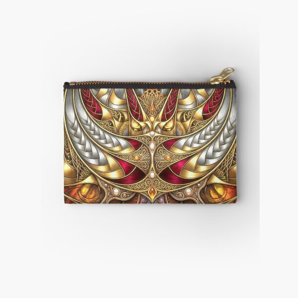 Item preview, Abstract Fractal Encased in Leather, Silver, and Gold designed and sold by Frackxion.