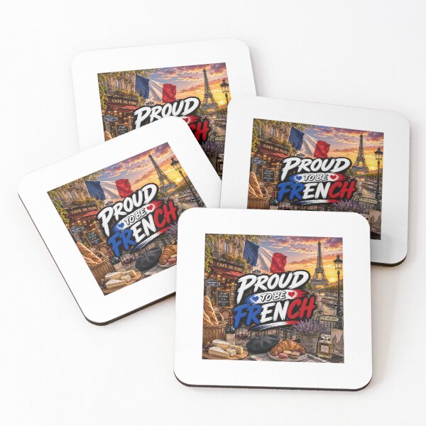 Item preview, Proud To Be French | France Culture & Heritage designed and sold by GlitchThreads.