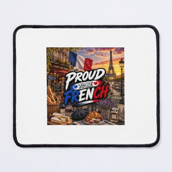 Item preview, Proud To Be French | France Culture & Heritage designed and sold by GlitchThreads.