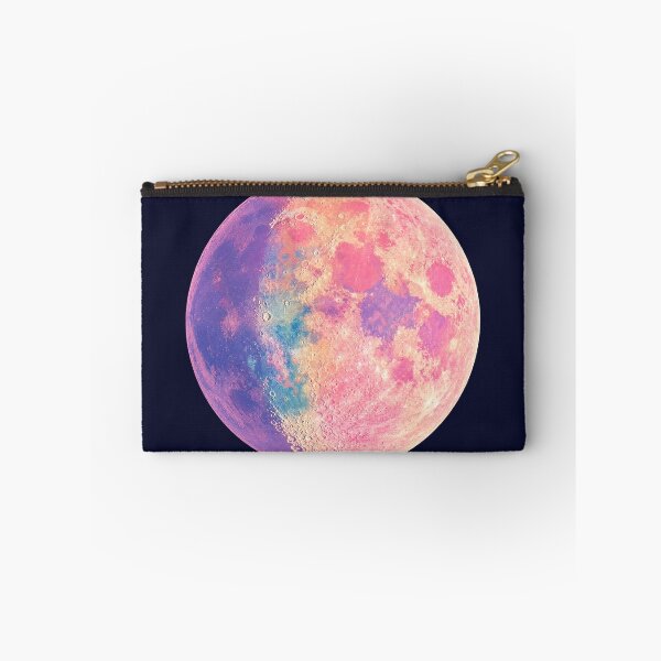 Item preview, Colorful Pastel Moon Sticker | Psychedelic Art designed and sold by Her-XP.