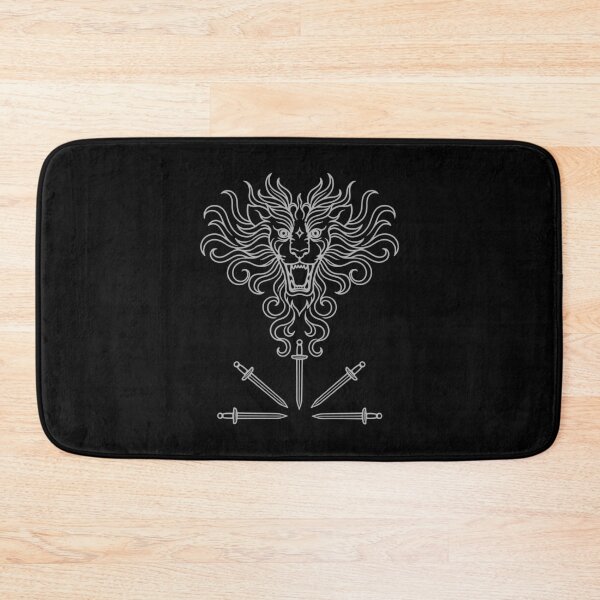 Item preview, Gabriel de León Roaring Lion Chest Tattoo designed and sold by kjanedesigns.