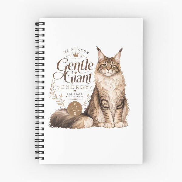 Item preview, Gentle Giant Energy Maine Coon Cat Dad Kawaii T-Shirt designed and sold by Ashley critters.