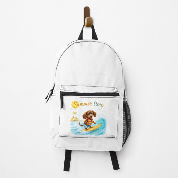 Item preview, Cute Dachshund Summer Time designed and sold by Kedspicedesign.