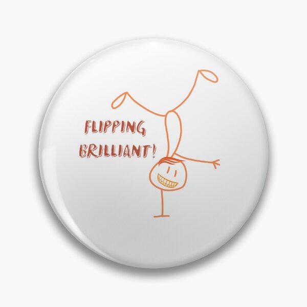 Item preview, Stick Person - Flipping Brilliant! designed and sold by soprinted.