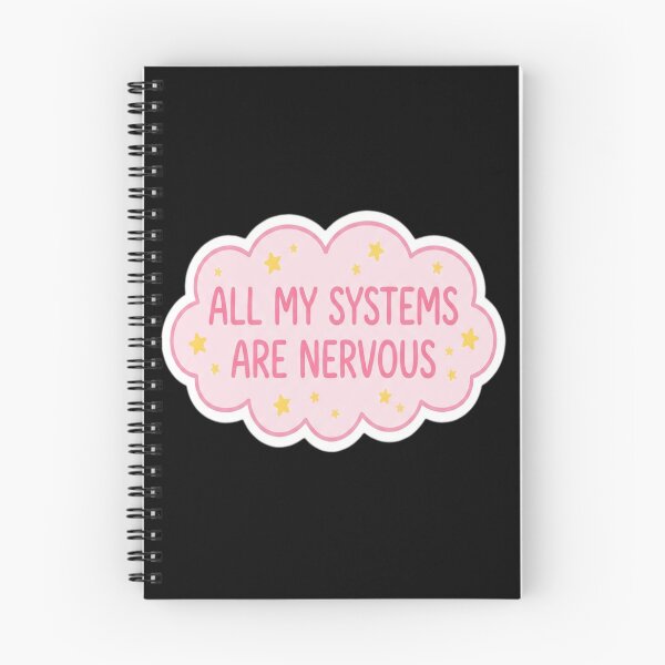 Item preview, All My Systems Are Nervous - Funny Sarcstic designed and sold by vrbkaurmanx12.