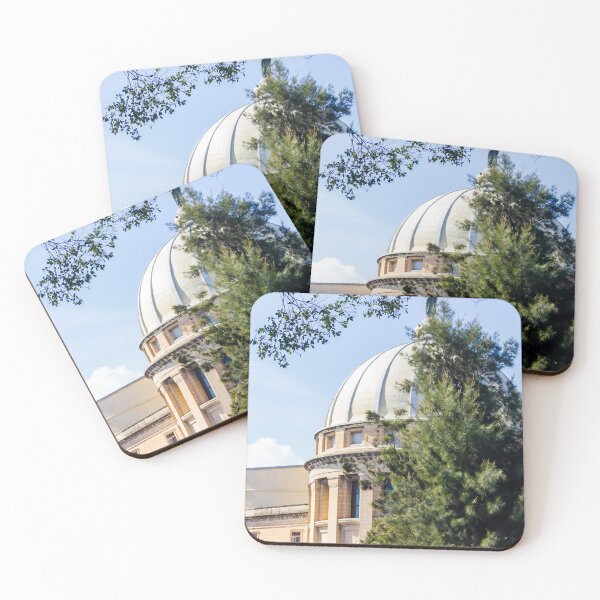 Item preview, Historic Domed Building With Statue Above Surrounded by Trees and Sunny Blue Sky designed and sold by Nmallia.
