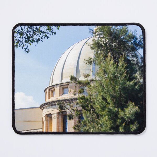 Item preview, Historic Domed Building With Statue Above Surrounded by Trees and Sunny Blue Sky designed and sold by Nmallia.