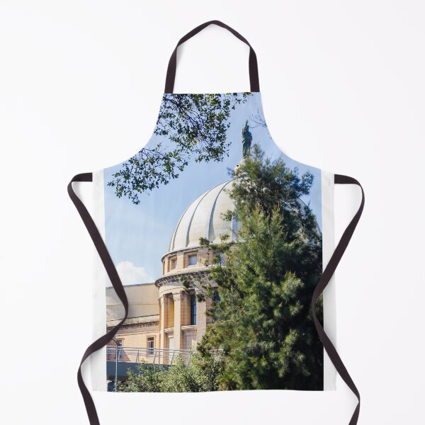 Item preview, Historic Domed Building With Statue Above Surrounded by Trees and Sunny Blue Sky designed and sold by Nmallia.