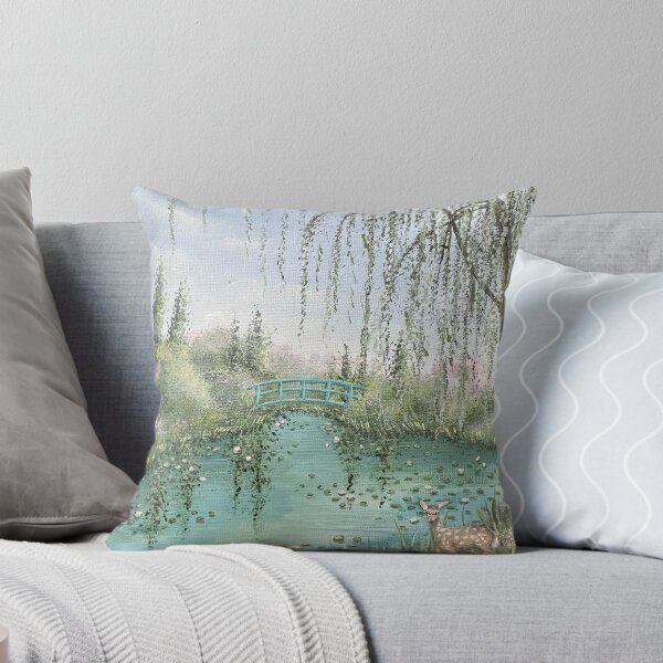 Item preview, Water-Lily Pond designed and sold by Charlotte Paints.