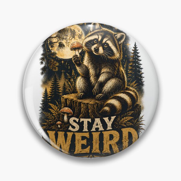 Item preview, Funny Raccoon Shirt, Stay Weird Funny Timothy Raccoon T-Shirt, Trash Panda Lover Gift, Weird Animal Humor Graphic Tee designed and sold by OUICHA.