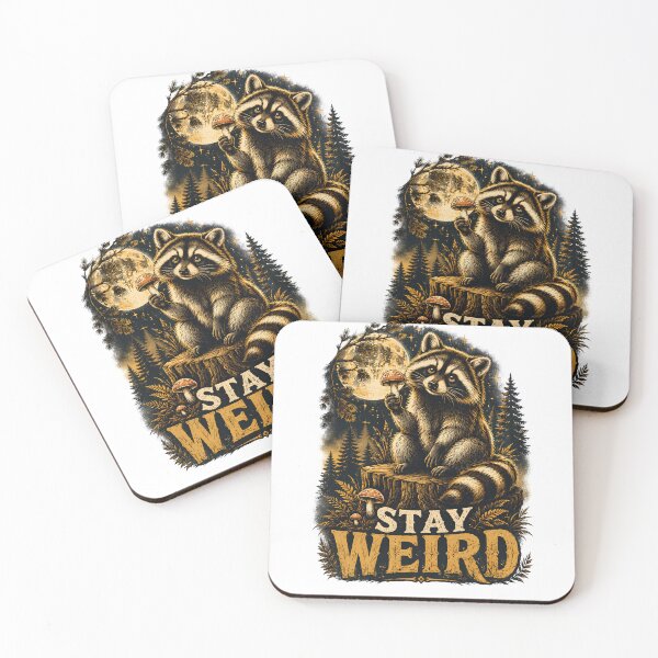 Item preview, Funny Raccoon Shirt, Stay Weird Funny Timothy Raccoon T-Shirt, Trash Panda Lover Gift, Weird Animal Humor Graphic Tee designed and sold by OUICHA.