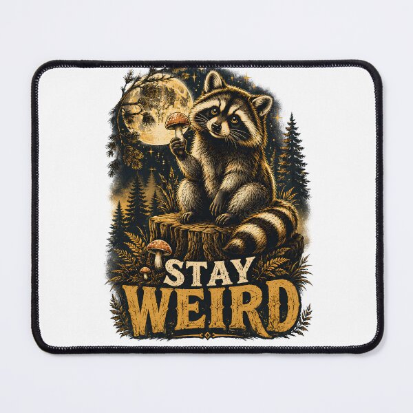 Item preview, Funny Raccoon , Stay Weird Funny Timothy Raccoon T-Shirt, Trash Panda Lover Gift, Weird Animal Humor Graphic Tee designed and sold by OUICHA.