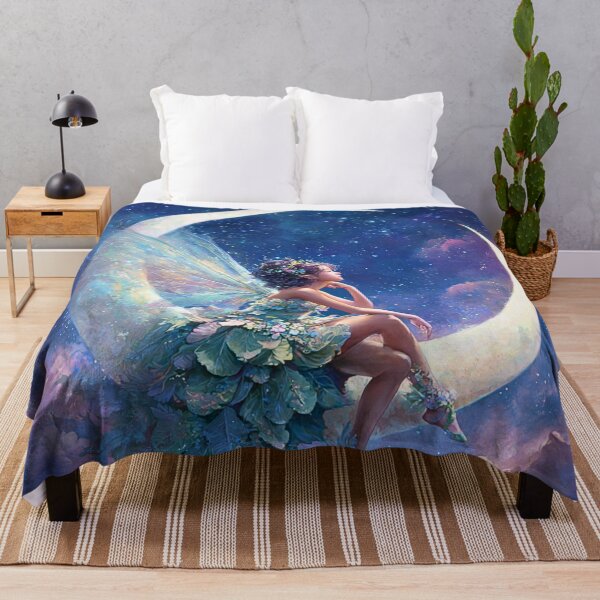 Item preview, Moonlit Fairy Dreams Among Stars designed and sold by Storybook Botanica.