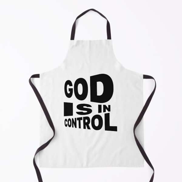 Item preview, God Is In Control – Christian Faith Typography T-Shirt Design designed and sold by CrossCrafted.