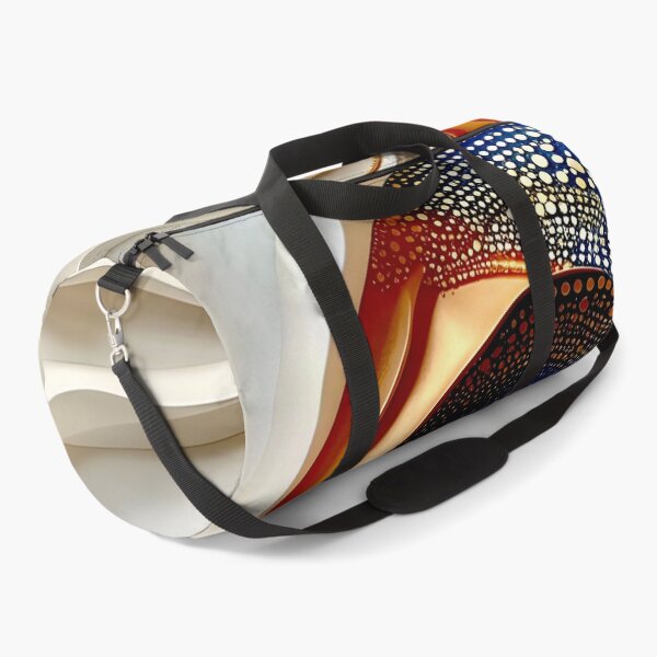 Item preview, Swirling Vortex of Color in Blue and Gold designed and sold by Vicky Brago-Mitchell®.