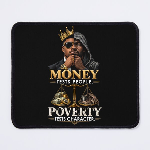 Item preview, Money Tests People Poverty Tests Character designed and sold by tw2us.